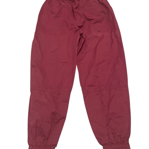 Urban Outfitters Basket Waist Velcro bottom hems Size Small Women's Red Joggers - Picture 6 of 7
